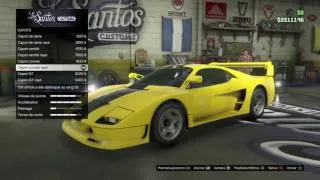 Miniature : Tuning de la F40 GTA Online