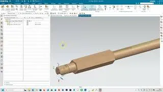 Miniature : Rainure et Méplat sur une axe qui n'a pas le même diamètre sur toute sa longueur