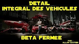 Miniature : THE CREW 2 | DÉTAIL INTÉGRAL des VÉHICULES présents dans la Bêta Fermée !