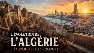 Miniature : L'Évolution de l'Algérie : La baie d'Alger (1200 av. J.-C. – 2026) | Timelapse à caméra fixe 4K