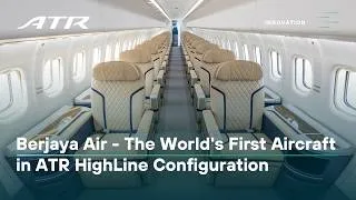 Miniature : The World's First Aircraft in ATR HighLine Configuration - Berjaya Air