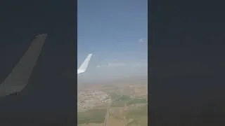 Miniature : Atterrissage Impressionnant à l'Aéroport de Sétif, Algérie | Vue depuis le Hublot