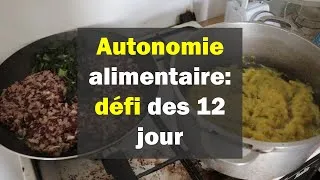 Miniature : Autonomie alimentaire: défi des 12 jours feat Joueur IRL