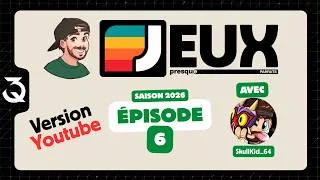 Miniature : JEUX PRESQUE PARFAITS! S26 - Épisode 6 avec Skulkid_64 - Live sur Twitch: www.twitch.tv/3qcrew