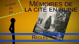 Miniature : Mémoires de la cité en ruine - This war of mine - Règles [Au bord du jeu]