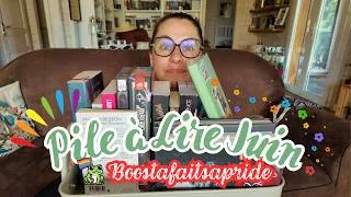 Miniature : 🌈 On va l'appeler directement : ma pioche de lecture pour JUIN !