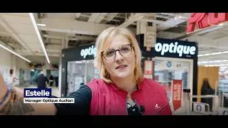 Miniature : Estelle, Manager Optique chez Auchan