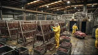 Miniature : Bœuf séché : le processus industriel complet dans une usine géante !