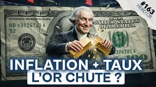 Miniature : L’or en baisse : inflation et taux, ce qui inquiète les marchés | Hebd’Or #163