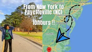 Miniature : (ENG/FR)- VLOG 1er voyage en dehors de New York ! ( départ pour Fayetteville, NC)