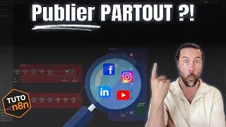 Miniature : 🚀 Workflow N8N ULTIME : Créer et Publier des Vidéos Automatiquement sur YouTube + Multi-Réseaux ! 🎬
