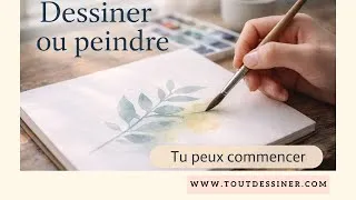 Miniature : Ce que personne ne te dit quand tu veux dessiner ou peindre(sans pression)