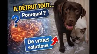 Miniature : Le secret pour arrêter la destruction chez le chien (simple mais puissant) Véto&Co S8 (Épisode 7)