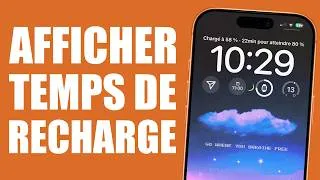 Miniature : Afficher le temps de recharge de votre iPhone (temps restant de charge batterie)
