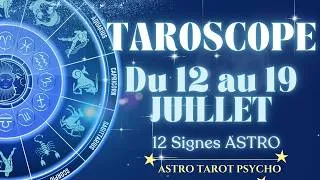 Miniature : TAROSCOPE ~ Semaine Du 12 au 19 Juillet 2026 (12 Signes Astro) ♋♈♉♊♒♐♏♑♓♑♌