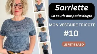 Miniature : Pull SARRIETTE - Aurélie la souris - MON VESTIAIRE TRICOTE #10 - Madame Mérilin (patron gratuit)