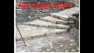 Miniature : BUILD STONE PAVED STREET / construire une calade en pierre et calade la plus vieille de France 🇫🇷
