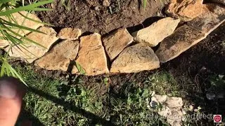 Miniature : TUTO CONSTRUCTION d’une jardinière en pierre sèche véritable / build a dry stone planter