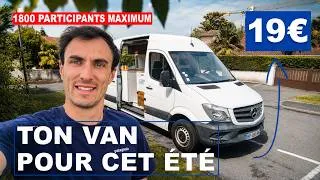 Miniature : Tu peux GAGNER ce VAN pour cet été ! (c'est le dixième 😅)