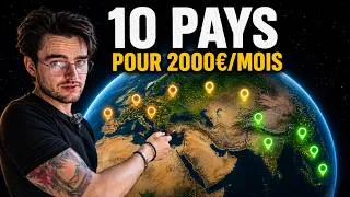 Miniature : Voici 10 pays où tu peux VRAIMENT vivre avec 2000€/mois !