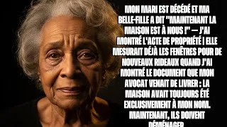Miniature : MON MARI EST DÉCÉDÉ ET MA BELLE-FILLE A DIT « MAINTENANT LA MAISON EST À NOUS !J'AI MONTRÉ L'ACTE