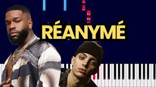 Miniature : Tayc - RÉANYMÉ ft. Anyme - Piano Tutorial