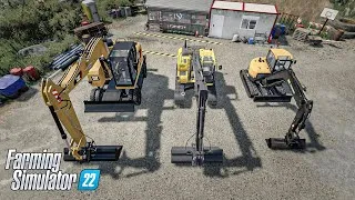 Miniature : [FS22] TOP 3 des meilleurs pelles [TOP 3 EXCAVATOR]