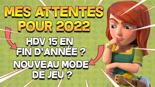 Miniature : LES MISES A JOUR QUE J'ATTENDS SUR CLASH OF CLANS EN 2022