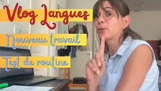 Miniature : Vlog organisation langues et travail en 12H