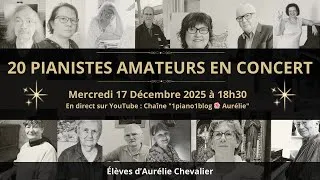 Miniature : Retrouver sa musique – Teaser du Concert de Noël 2025