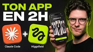 Miniature : J'ai créé une Appli complète en 2h sans coder avec CLAUDE (Tuto MCP) !