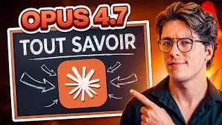 Miniature : GUIDE COMPLET : Maîtrise Claude OPUS 4.7 en 38 min (débutant) !