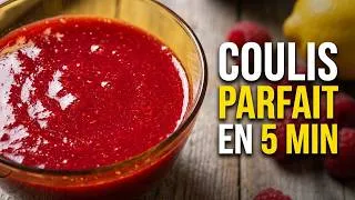 Miniature : Prêt en 5 minutes : le coulis de framboise parfait - Simple&Rapide