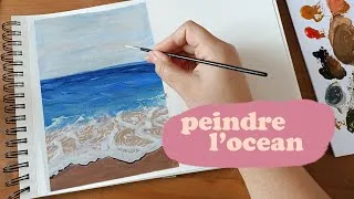 Miniature : Apprendre à peindre l'océan en moins de 10 min !