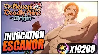 Miniature : ☀️ ESCANOR JE TE VEUX ! CRUEL SEUM ? INVOCATION - 7DS ORIGIN