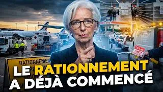 Miniature : 🛒⛽CHRISTINE LAGARDE LÂCHE LE MOT INTERDIT : LE RATIONNEMENT A DÉJÀ COMMENCÉ