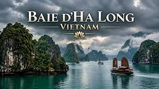 Miniature : Baie d’Ha Long, Vietnam 🇻🇳 dans la brume | Grotte Thiên Cung | Asia Walking Tour 4K