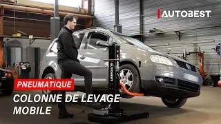 Miniature : Colonne de levage mobile pneumatique 1,3T - Autobest