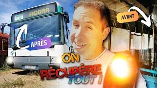 Miniature : 🚍 ➡️ COMMENT ON A RECONDITIONNÉ TOTALEMENT de A à Z UN ANCIEN BUS RATP de PARIS !? ( on ESSAYE!)