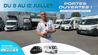 Miniature : TOP DÉPART de nos PORTES OUVERTES à CAEN 🏁 Trouvez votre camping-car et partez avec cet été 🚀