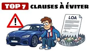 Miniature : Les 7 CLAUSES CACHÉES des Contrats LOA Qui Peuvent Vous PIÉGER !