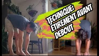 Miniature : Étirement avant, Debout