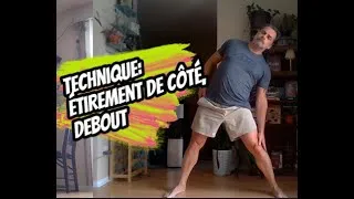 Miniature : Étirement de Coté, Debout