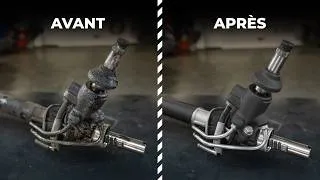 Miniature : Restauration de crémaillère de direction DIY