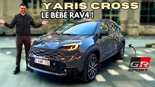 Miniature : Toyota Yaris Cross GR-Sport 2026 : le petit SUV hybride le plus vendu en Europe !