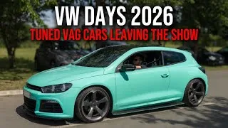 Miniature : Tuned VAG Cars Leaving VW Days 2026 | The Biggest VAG Event in Europe