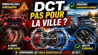 Miniature : Boîte à Double Embrayage (DCT) :Pourquoi Elle N'est PAS Faite pour la Ville ? Explication Complète !