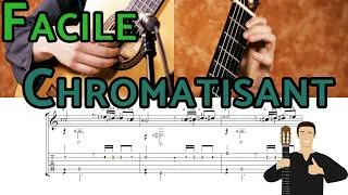 Miniature : Chromatisant - Pièce pour débutant à la guitare
