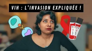 Miniature : Comment le VIH infecte notre corps ? #vih #explicationmedicale #medecine