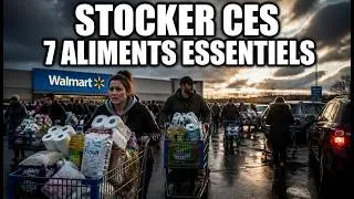 Miniature : Stockez ces 7 aliments de survie avant la pénurie (Personne n'y pense)